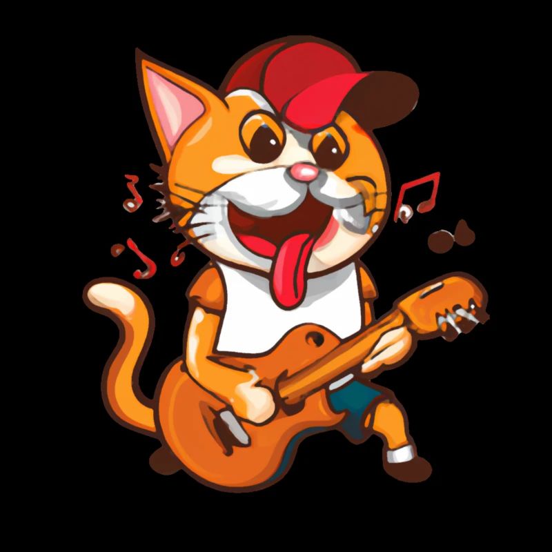 Kat is a great guitar player!