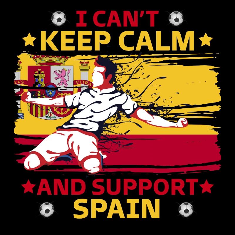 keep calm and support spain