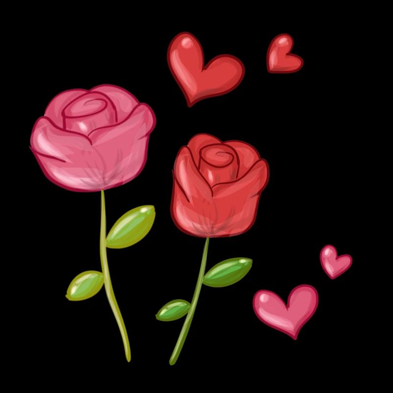 herzen blumen pflanzen symbol liebe