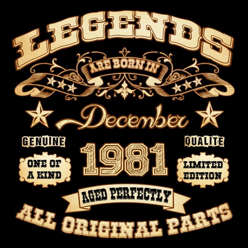 Legenden werden im Dezember 1981 geboren