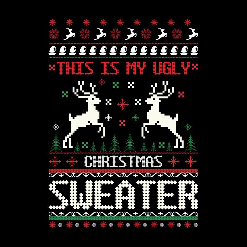 Hässlicher Pullover - das ist mein hässlicher Pullover