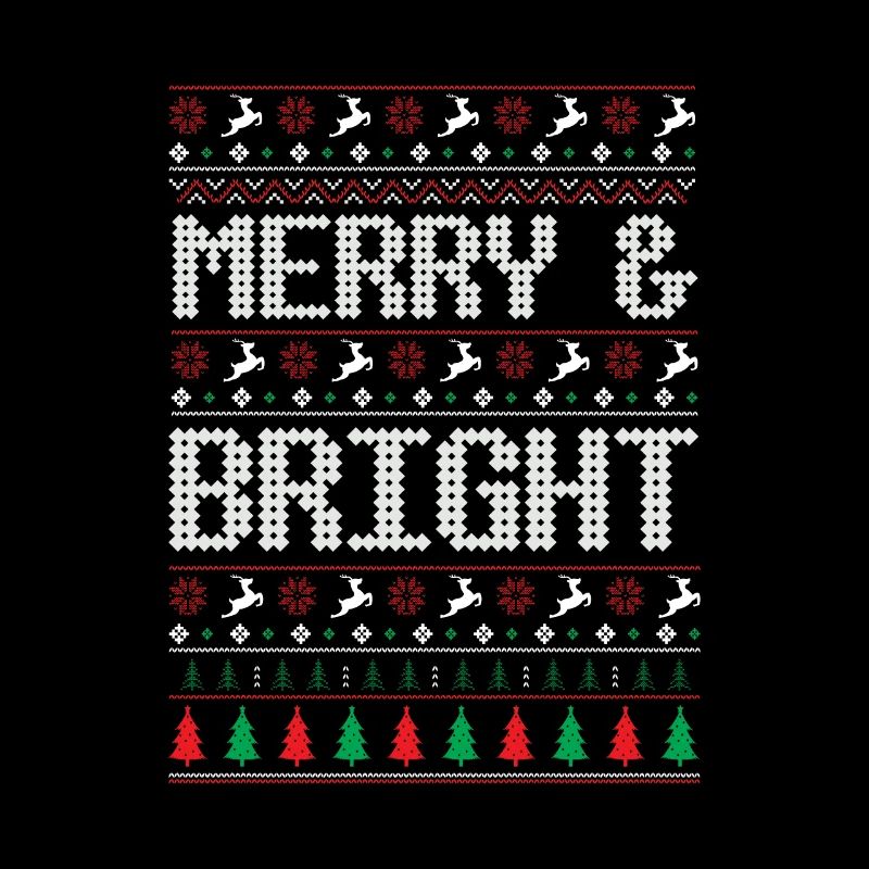 Fröhlicher und brigger hässlicher Weihnachtspullover