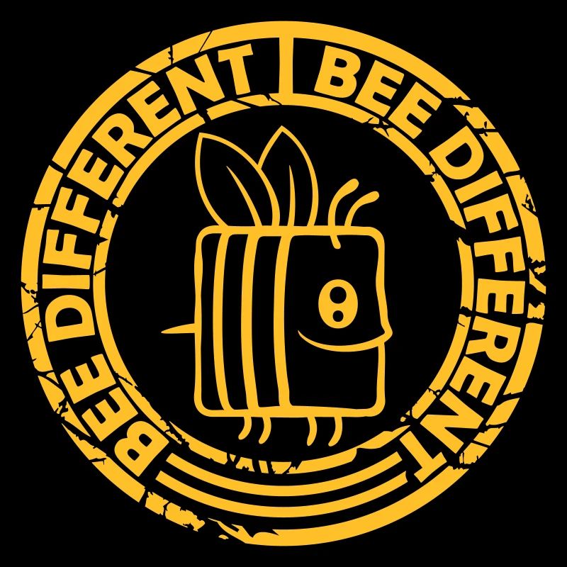 bee different Spruch Zitat