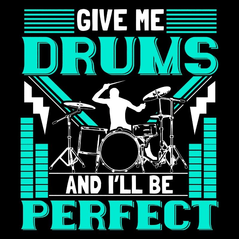 Drums Heavy Metal Drum Gift