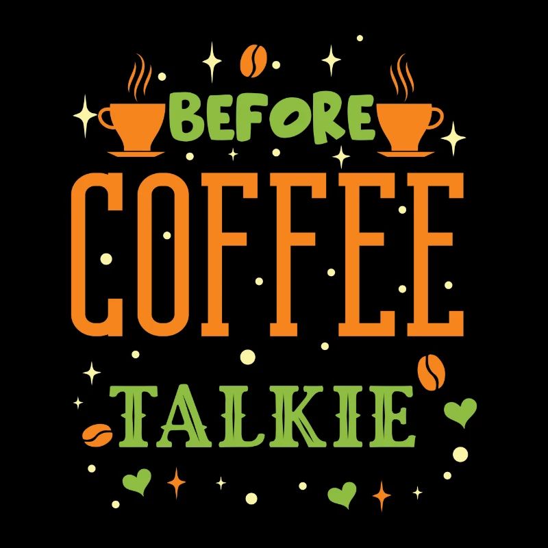 Café avant le talkie