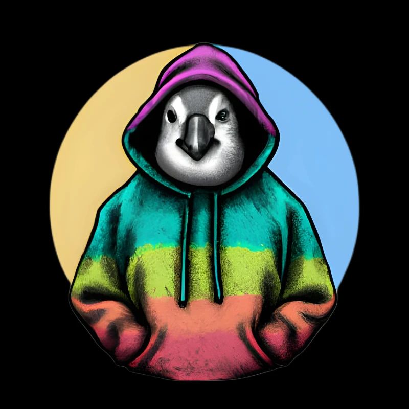 Pingouin classique avec pull