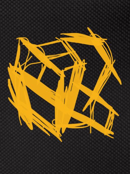 Orange cube
