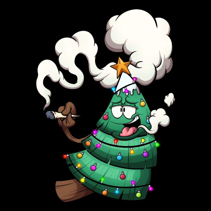 Bekeinter Weihnachtsbaum