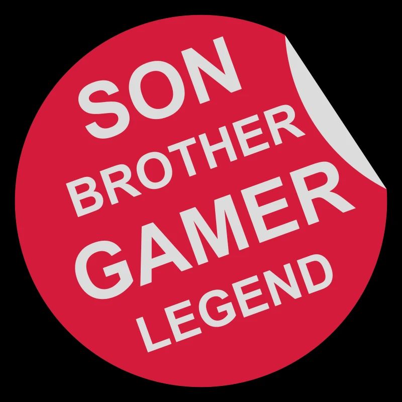 Son Brother Gamer Legend