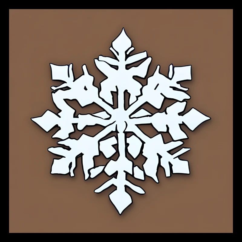 Snowflake pattern
