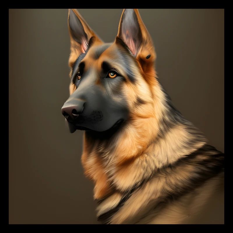 German Shepherd love