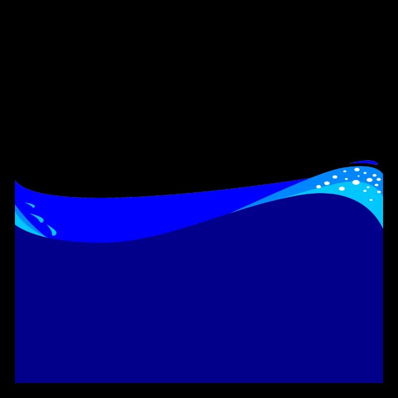 Dark Blue Wave Background