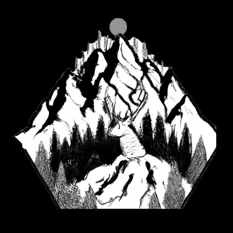 Mountain Deer Ink