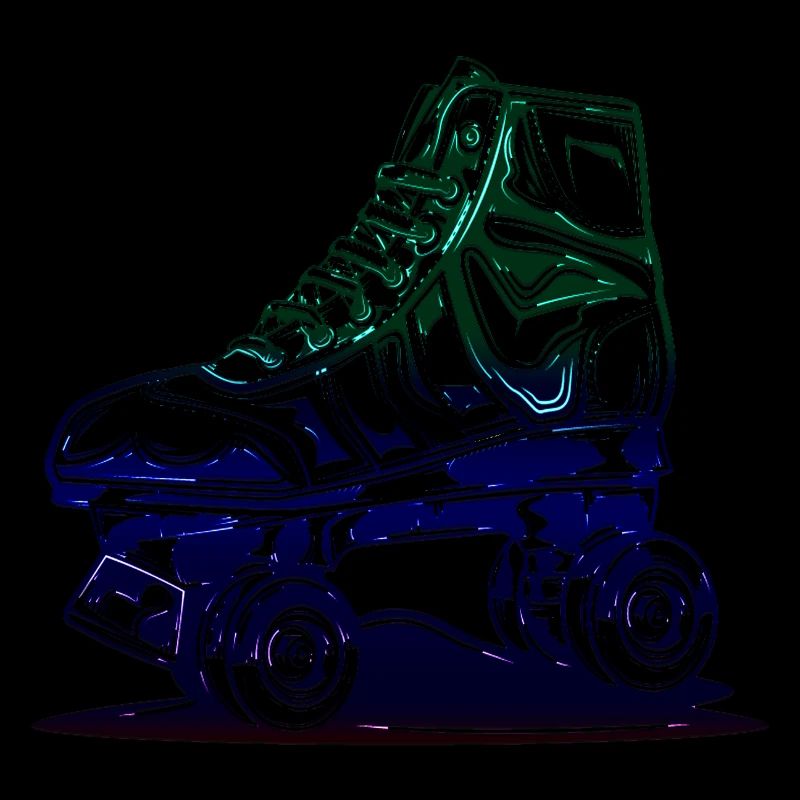 rollerblades patins rollers rollerskates retro