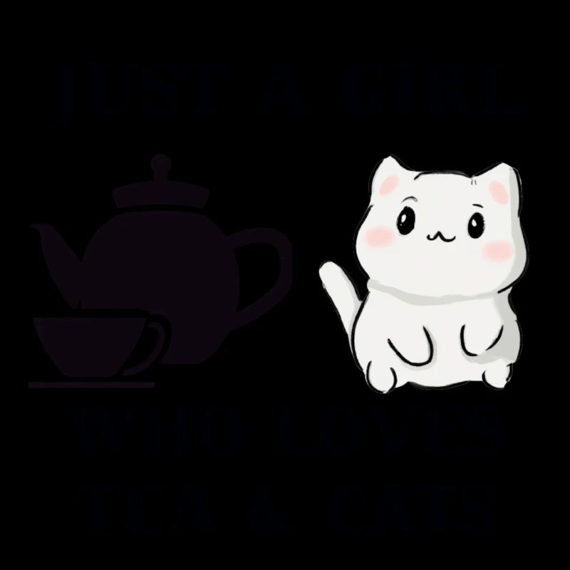 Tee Katze Geschenkidee süß lustig