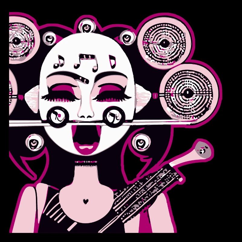 Musik-Mädchen