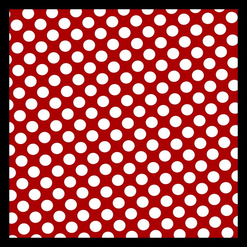 Polka dot red white background dot pattern