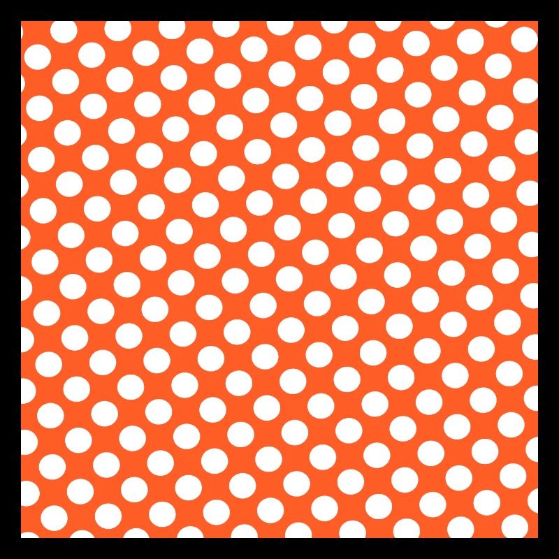 Motif de points d’arrière-plan à pois orange