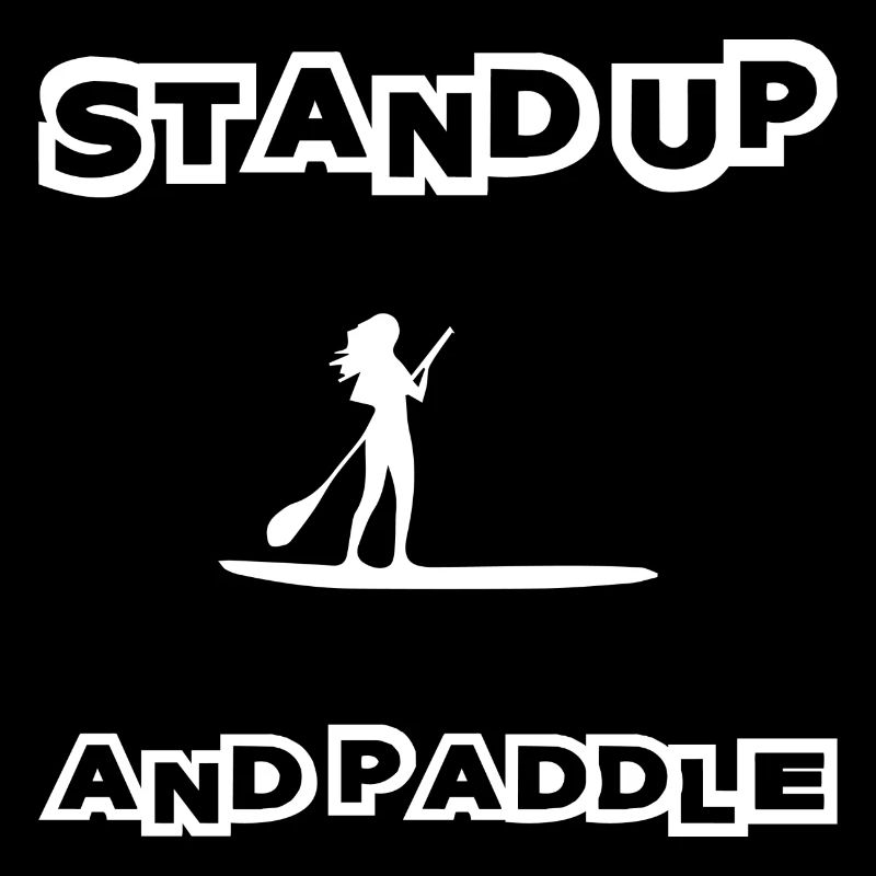Skateboard SUP Surfen