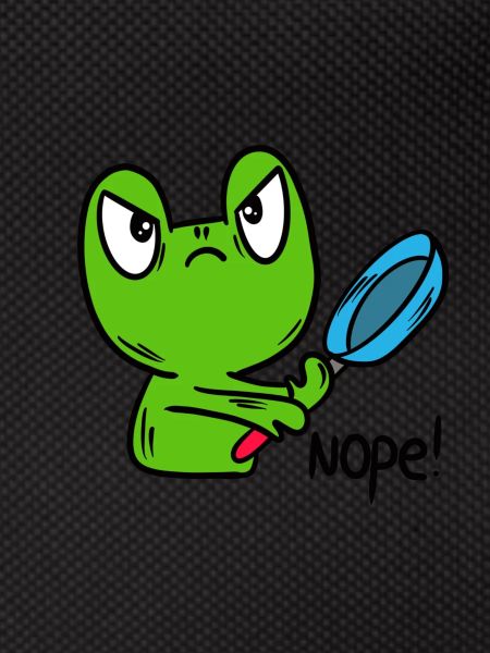 Funny frog, toad
