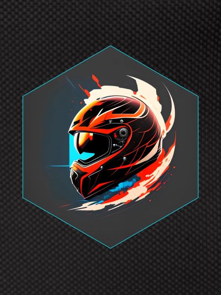 Biker helmet