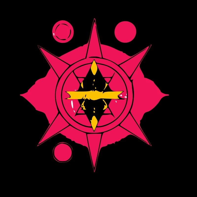 Rode heilige talisman