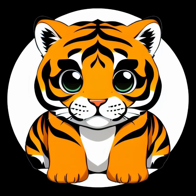 Comic Tiger Mignon Drôle Cool Dessin animé 13