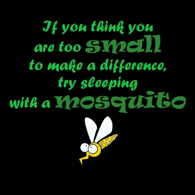 Changing things - mosquitoes - humor