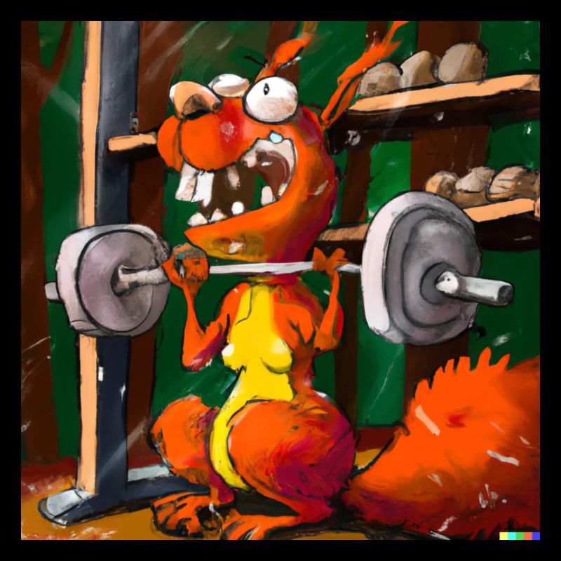 SQRRLD - Squirrel's Bench Press Accident 04