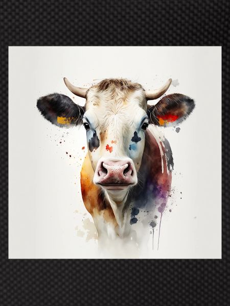 Cow water paint