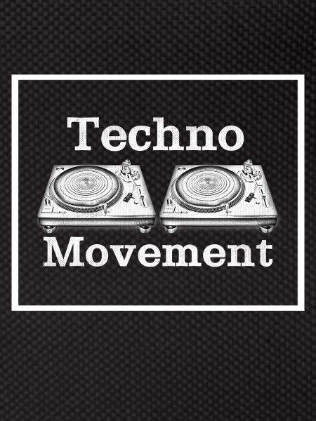 Techno Movement Grunge White