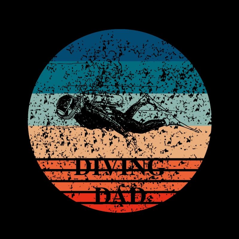 Diving Dad - Diver design for diving dads
