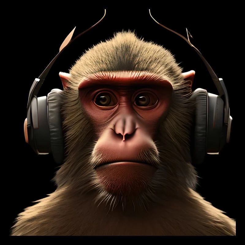 T-shirt casque Monkey