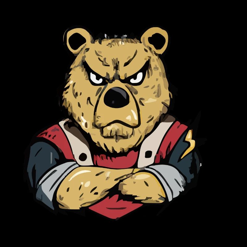 Krik the grumpy bear