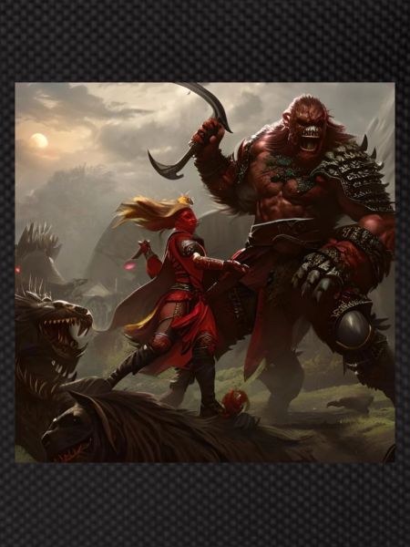 Orc vs. Frau