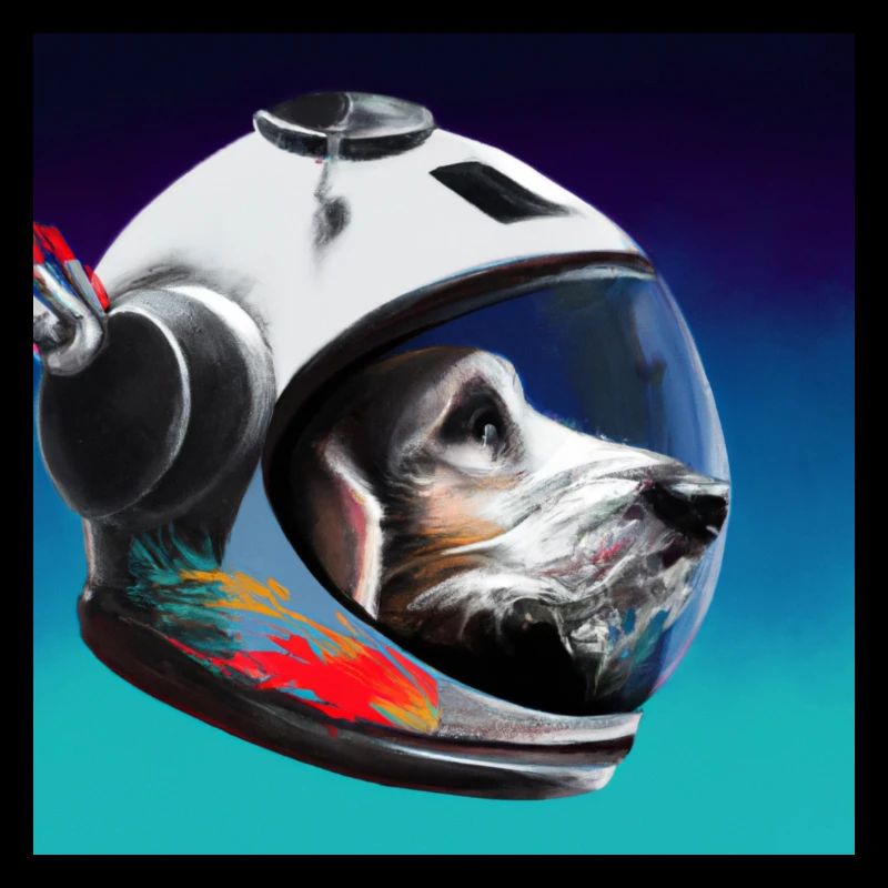 Astronaut Hund