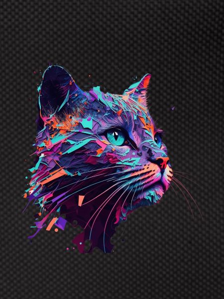 Psychedelic Cat