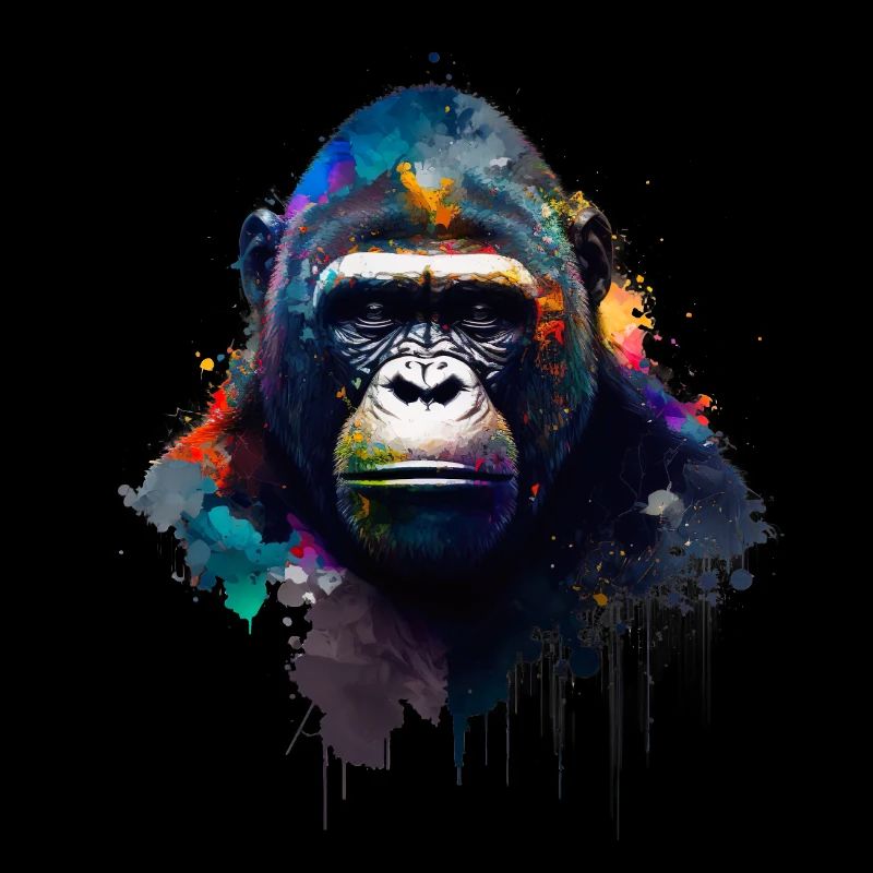 Abstract Gorilla n°2