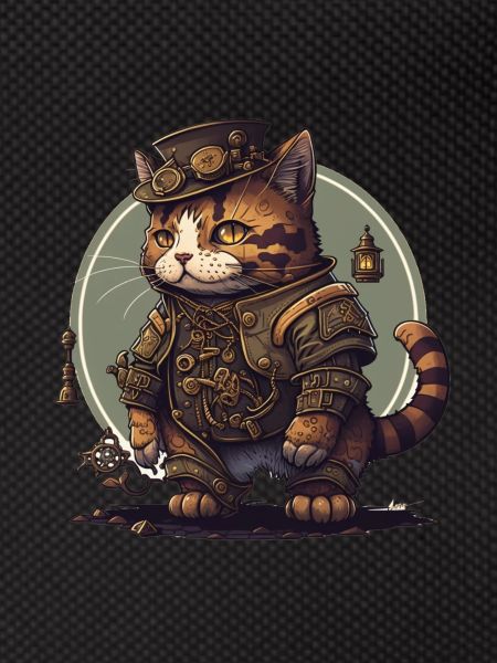 steampunk cat