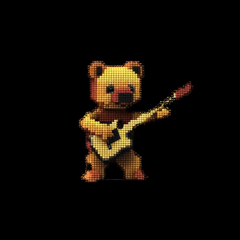 Pixelart Bärchen
