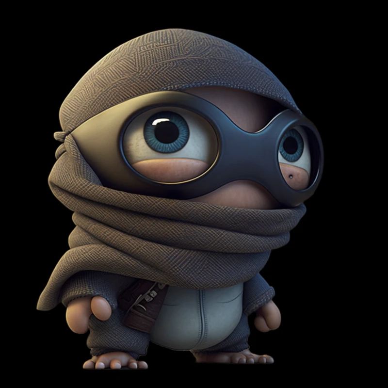 MiniNinja , Mignon petit ninja dans le style comique
