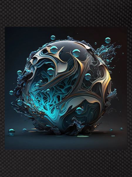 Abstract Skull n°7
