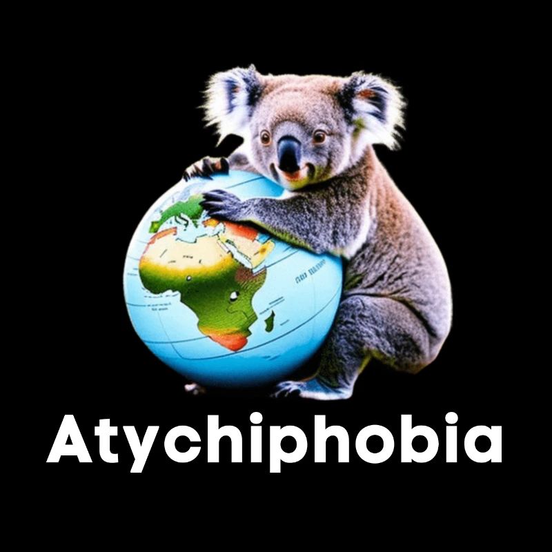 Atychiphobie Angst vor dem Versagen Koala Erde