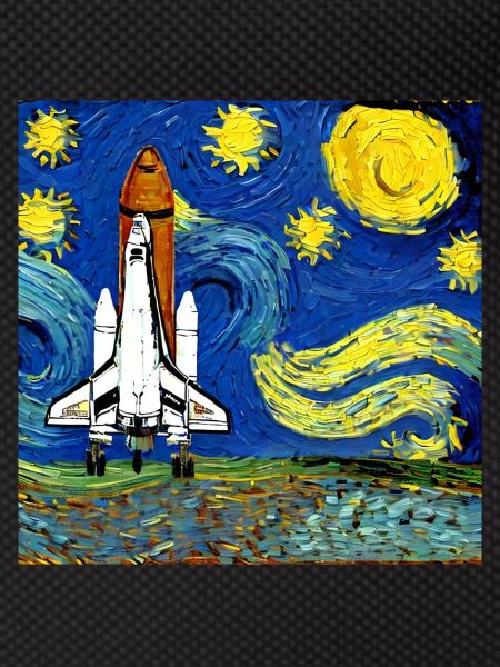 Space Shuttle Van Gogh