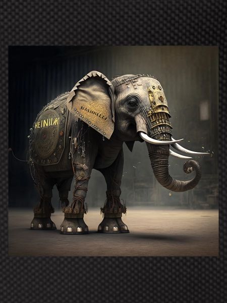 Éléphant au Kenya