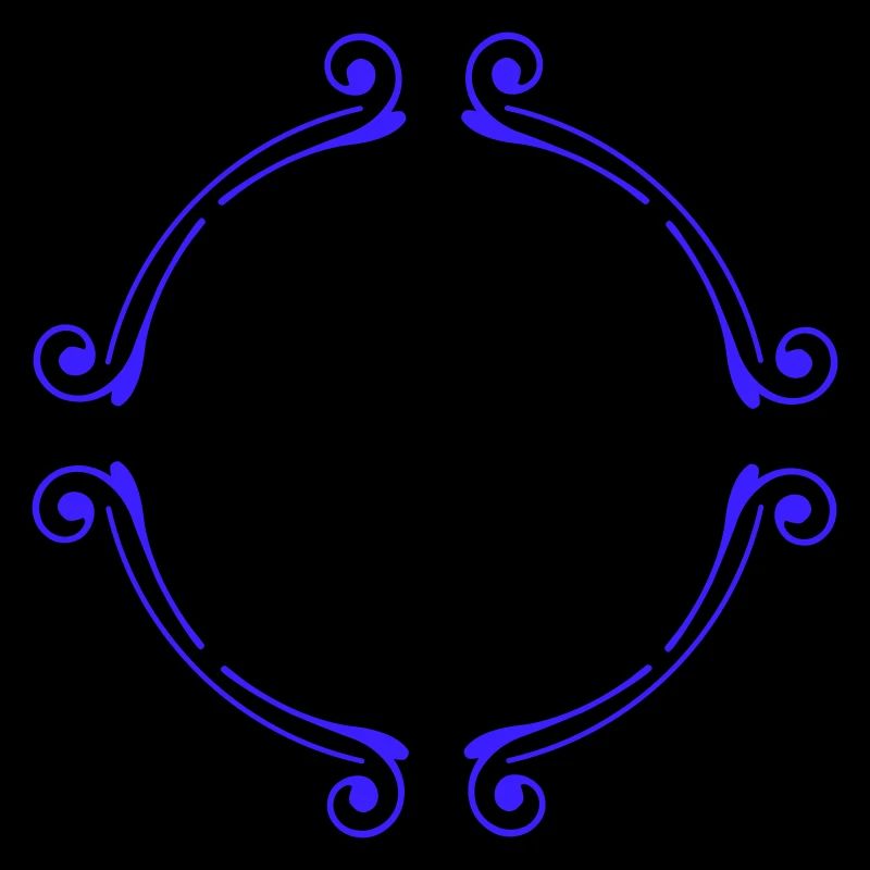 nice round Frame | Vectorgraphic