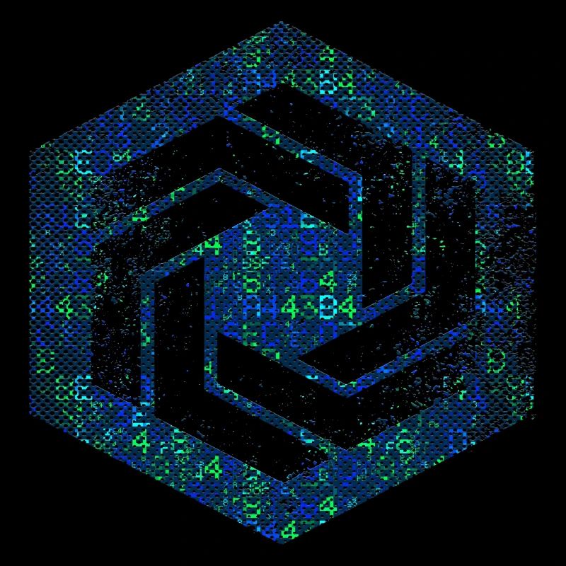 Codage géométrique du programmeur de programmation hexagonale