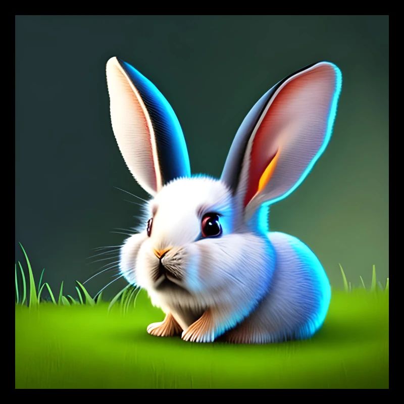 Rabbit with Big Ears