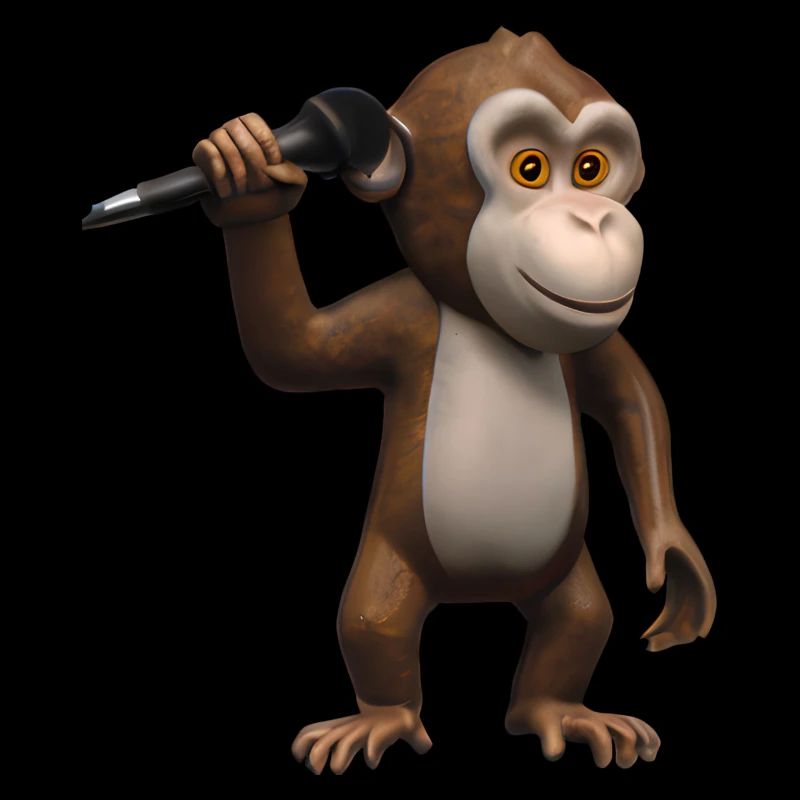 Singender Affe