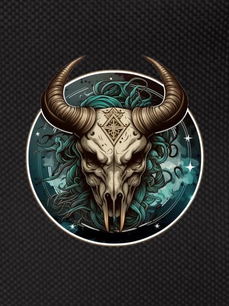 Skeleton bull